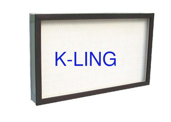 Panjang umur CE bersertifikat Aluminium Alloy Glassfiber Mini Pleated ULPA Air Filter