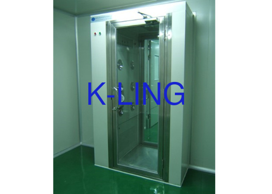PLC dikendalikan Air Shower Tunnel Disesuaikan Air Shower Dengan 200 Pa Tekanan