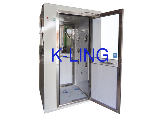 PLC Controlled Interlock System Air Shower / Kamar Air Shower Dengan LED
