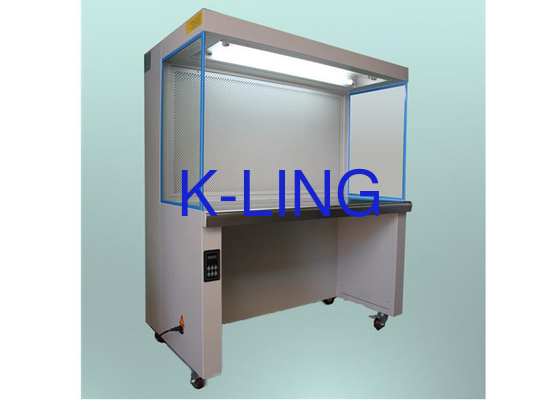 Bangku Aliran Laminar Horisontal Untuk Ruang Bersih Laboratorium 650mm Tinggi Stand Dasar