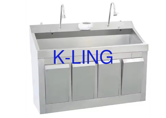 Infrared Induction Medical Hand Wash Sink Dengan Dispenser Sabun Untuk Ruang Bersih