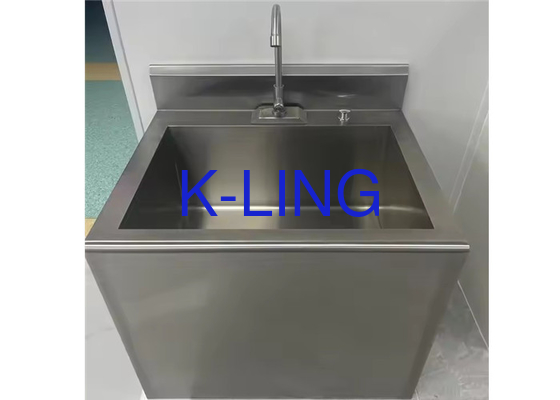 1-1.2mm Ketebalan stainless steel disesuaikan tangan bebas putih / abu-abu wastafel