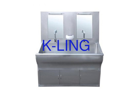 Ukuran Dispenser Cuci Stainless Steel Dengan Sabun Untuk Rumah Sakit