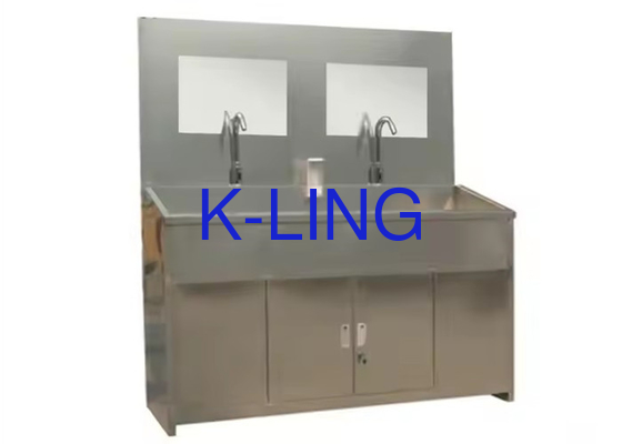 Ukuran Dispenser Cuci Stainless Steel Dengan Sabun Untuk Rumah Sakit
