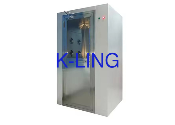220V LED Stainless Steel Air Shower Purification System Dengan Kontrol Mikrocomputer
