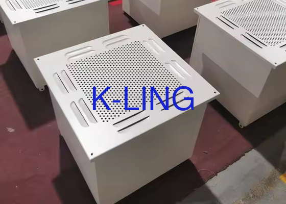 200 CFM Hepa Filter Box Dengan 110V / 220V Power Supply Powder Coated Steel Frame