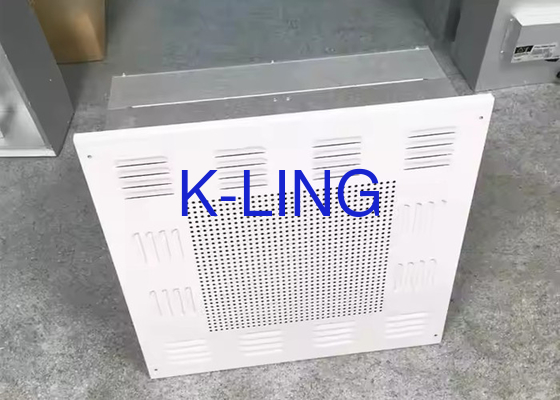 200 CFM Powder Coated Steel HEPA Filter Box Dengan Tingkat Kebisingan Rendah ≤50dB Dan Umur Panjang