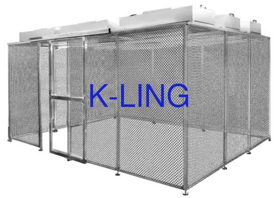 Ruang Bersih Softwall Ukuran Khusus dengan Bingkai Paduan Aluminium dan Film PVC untuk Lingkungan Terkendali