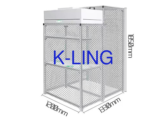 Customized Unidirectional / Non-unidirectional Softwall Cleanroom Booths