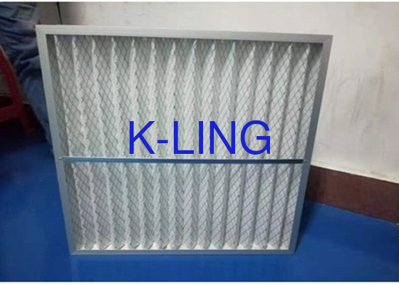 Pre MERV 8 Filter Udara Panel Pleated Ventilasi Untuk Sistem HVAC