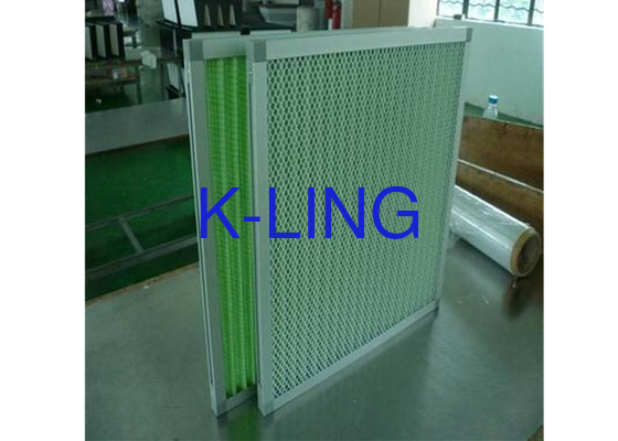 Disesuaikan Pre Filter Pleated Dengan 96mm Kehalusan Dan Custom Metal Frame