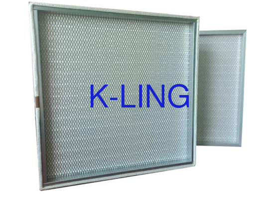 99.9995% Efisien ULPA HEPA Filter Udara dengan Liquid Jelly Glue Seal Ring