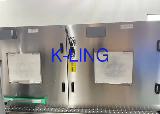 110V Voltage Fan Filter Unit Dengan Konsumsi Daya 50W Dan SS Material