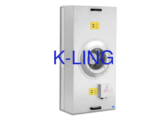 FFU Dengan Filter Hepa 650 X 650 X 350mm Opsi Desain Standar Atau Disesuaikan