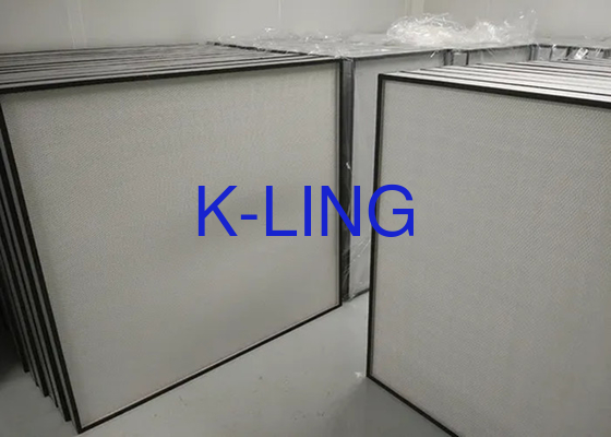 Aliran Udara HEPA Filter Udara Dengan Efisiensi 99,995% Dan Kecepatan Udara 0,45m/S