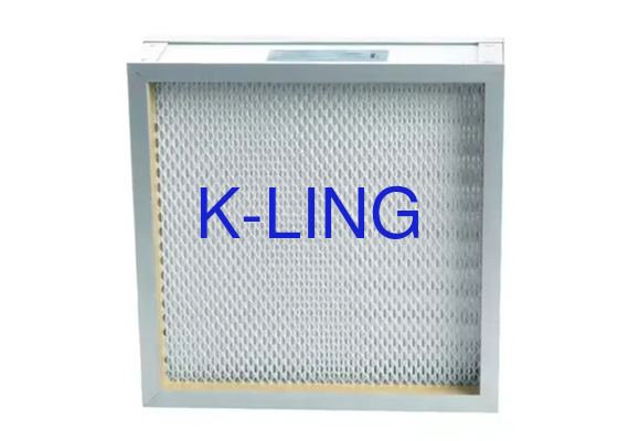 Mini Pleats HEPA Filter Dengan Clapboard Untuk Kinerja Filtrasi yang Efektif