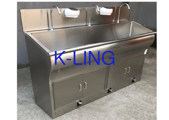 Peralatan kamar bersih dengan induksi inframerah dan dispenser sabun
