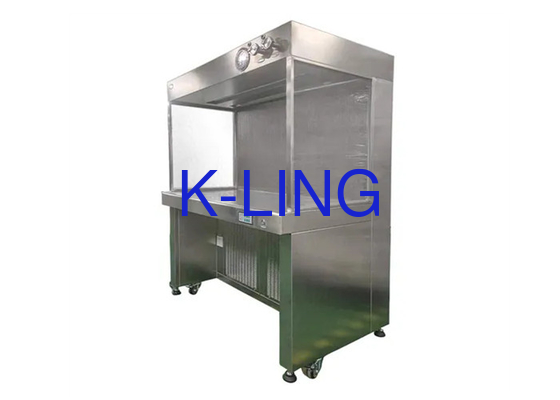 Laminar Aliran Lemari 650mm Tinggi Base Stand Untuk Lingkungan Udara Bersih