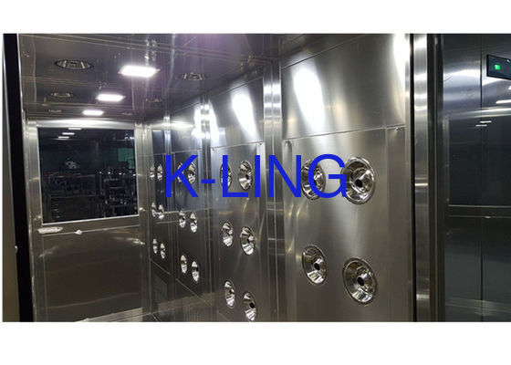 Bersihkan Air Shower Clean Room Untuk Workshop GMP Dengan 3 Directional Blowing