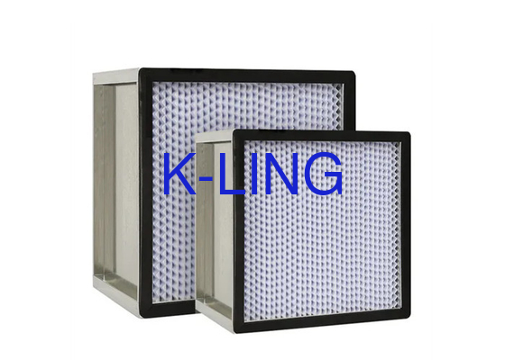 ULPA Filter Udara Filter Udara Efisiensi Tinggi Dengan Suhu Operasi Maksimal 80°C