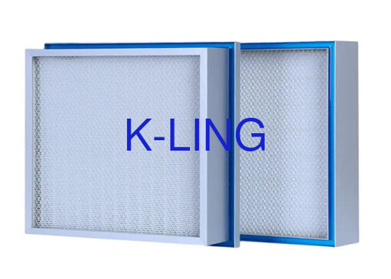 Polyurethane Sealant Clean Room Air System 99.9995% 0.12um ULPA Filter Udara Untuk Udara Bersih Dan Aman