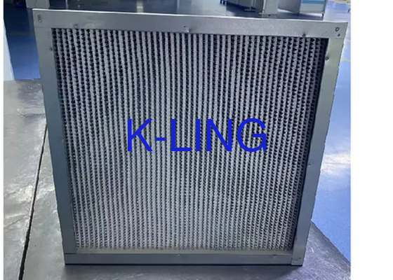 Resistensi suhu tinggi ULPA Filter Udara Dan Media Serat Kaca Ultra-halus Suhu Operasi Maksimum 200°C