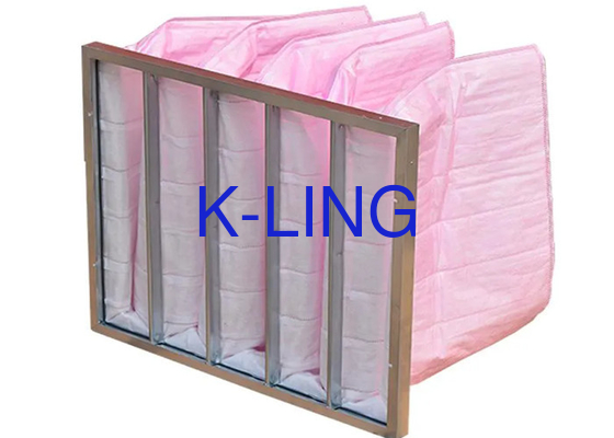 Filter Multi Pocket untuk AC dengan volume udara tinggi 2500m3/h dan mudah dipasang