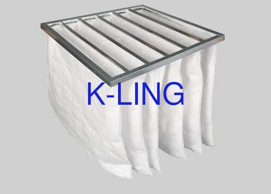 Square Pocket Air Filter Multi Pocket untuk udara bersih dan segar di dalam ruangan