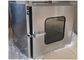 Stainless Steel Kecil 201 Dynamic Cleanroom Melalui Pass Box Untuk Laboratorium