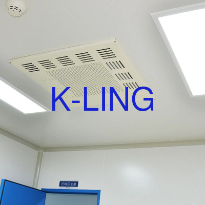 H13 Filter HEPA Langit-langit Modul Kotak HEPA Di Terminal Untuk Ruang Bersih