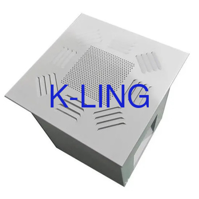 Peralatan pemurnian langit-langit Filter Efisiensi Tinggi Air Supply Outlet AC Kotak HEPA