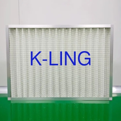 Efisiensi G1-G4 Pra-Filter dengan penurunan tekanan 0,2" WG
