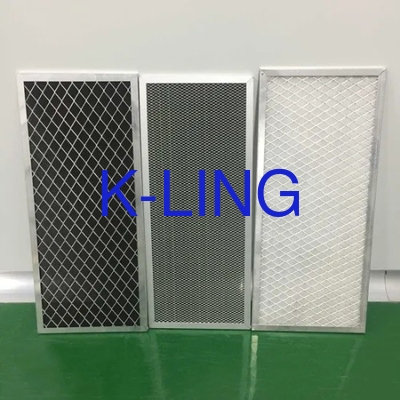 Efisiensi G1-G4 Pra-Filter dengan penurunan tekanan 0,2" WG