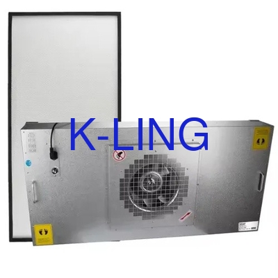 Unit Filter Kipas Kipas 100-1000 Kelas dalam baja berlapis bubuk dan perak untuk efisiensi teratas