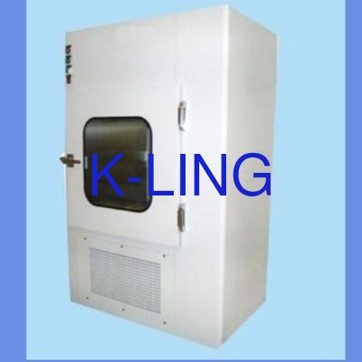 Kotak Lewat Ruangan Bersih Waktu Pancuran Udara yang Dapat Disesuaikan Kapasitas 50L Dapat Disesuaikan untuk Lingkungan Terkontrol