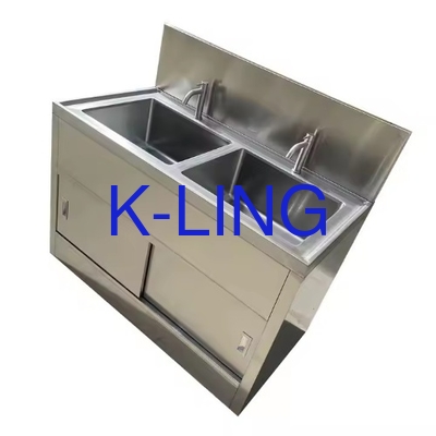 1175*875*350mm Stainless Steel Wash Sink 6 X 2 PCS Lamp UV untuk Heavy-Duty dan Hygienic Cleaning