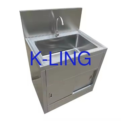 1175*875*350mm Stainless Steel Wash Sink 6 X 2 PCS Lamp UV untuk Heavy-Duty dan Hygienic Cleaning