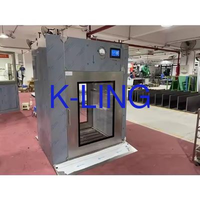 Gelang baja tahan karat Kotak Pas Kamar Bersih Mempertahankan Lingkungan Produksi yang Bersih dan Aman