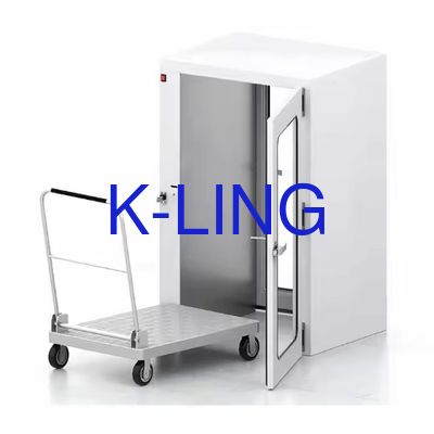 Kotak Lewat Ruangan Bersih Sterilisasi / Desinfeksi dengan Interlock Mekanik Shenzhen Atau Pelabuhan Pemuatan