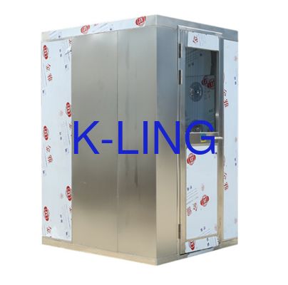 Saluran mandi udara baja tahan karat yang terbuat dari bahan SUS304 T 1.0mm untuk kontaminasi terkontrol di ruang bersih industri