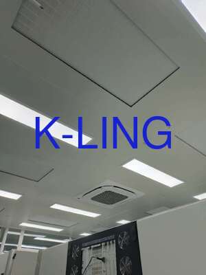 Rapat dan Pemisahan Cepat Ruang Bersih Softwall Dengan Filtrasi Hepa 99,99% @ 0,3um Dan Ruang Bersih Modular Baja Lapis Serbuk