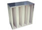 Filter Udara HEPA Industri Yang Kompak Untuk Sistem Cleanroom HVAC 592 X 490 X 292mm