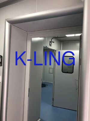 Ruang bersih modular dengan tingkat kebisingan kurang dari 65 DB dan lampu pemurnian lebih dari 300Lux untuk standar Kelas 1000/ISO5/ISO6/ISO7
