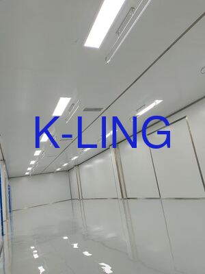 Wall Mounted hardwall modular Clean Room Class 1000 ISO5 ISO6 ISO7 Ideal For Microelectronics Industry Clean Environment