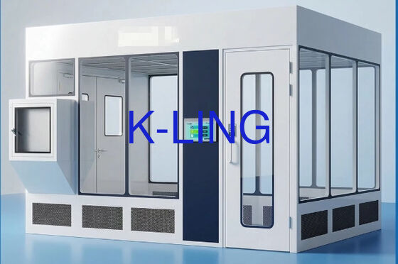 Ruang Bersih Modular dengan Sertifikasi ISO5/ISO6/ISO7/ISO8, Filter HEPA dan Prafilter, serta Lantai PVC Anti-statis untuk Manufaktur Dirgantara