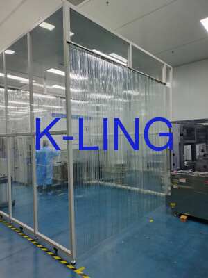Ruang Bersih Modular dengan Filter HEPA/ULPA 99,995% @ 0,3µm, Unit Filter Kipas 1175x1175x350mm, dan Klasifikasi ISO7