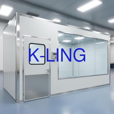 Ruang Bersih Modular dengan Filter HEPA/ULPA 99,995% @ 0,3µm, Unit Filter Kipas 1175x1175x350mm, dan Klasifikasi ISO7