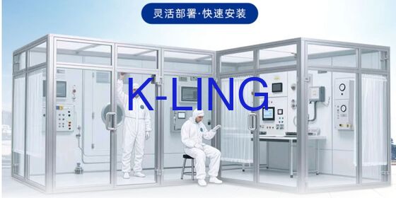 Modular Clean Booth Menggunakan Filter HEPA Memastikan Filtrasi Udara dan Kepatuhan Cleanroom dalam Manufaktur Semikonduktor