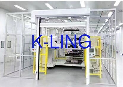 ISO Kelas 5 hingga ISO Kelas 8 Softwall Cleanroom Systems Mendukung Aplikasi Cleanroom Dan Kebutuhan Lingkungan yang Dikendalikan