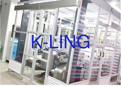 Epoxy Floor Laminar Flow Booth Memastikan Lingkungan Kamar Bersih Bebas debu Sempurna untuk Proses Pengujian dan Kontrol perakitan